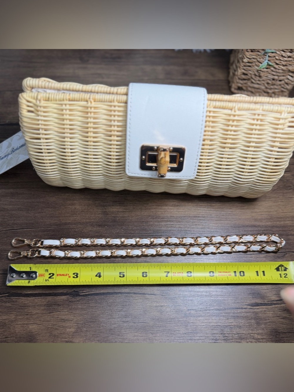 Tommy Bahama Woven Summer Bag - Picture 8 of 8